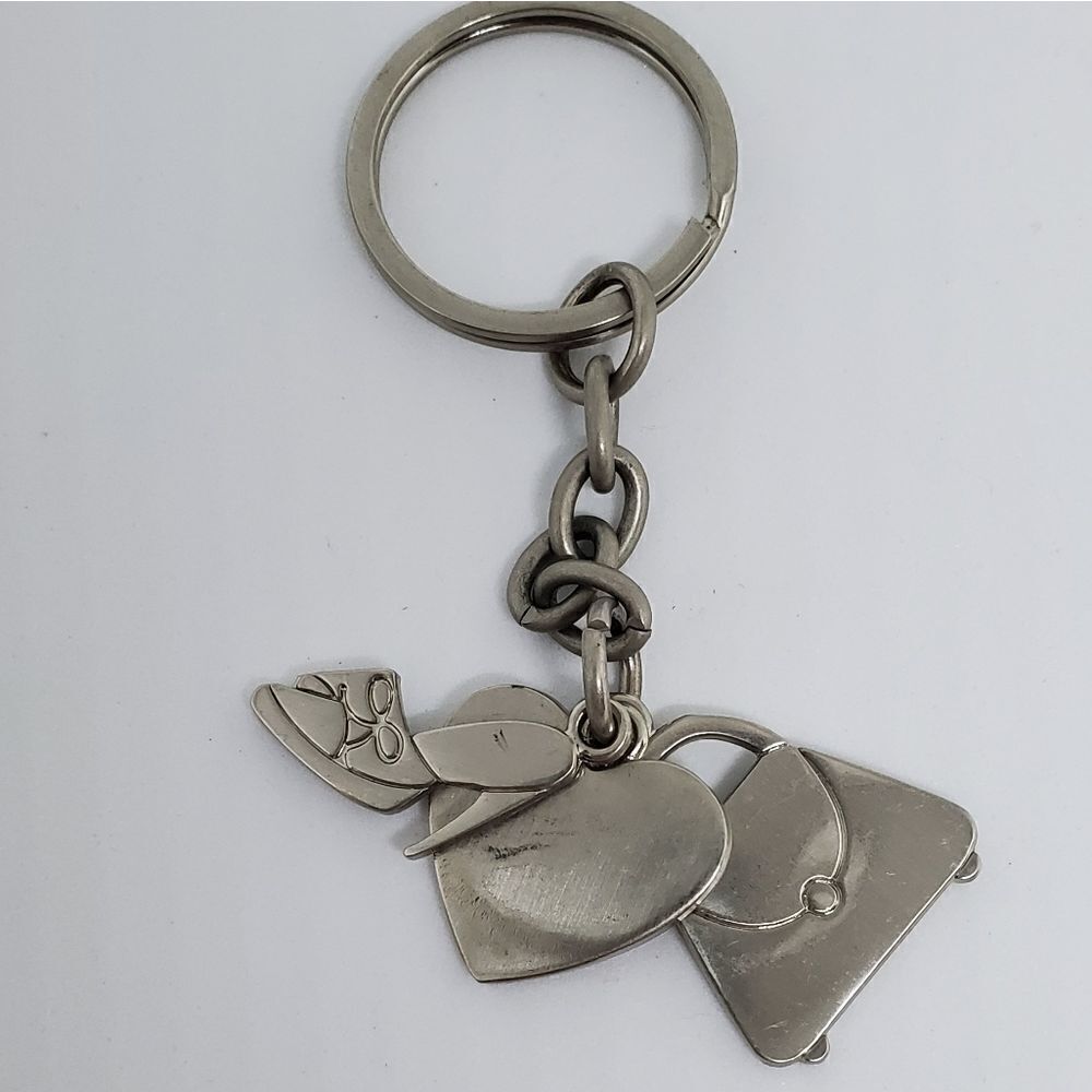 Nine West Silver Colored Keychain
